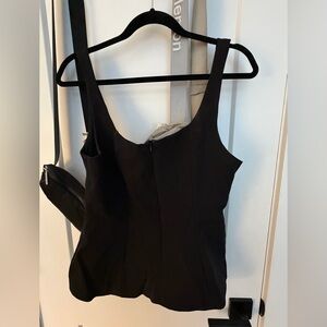 Zara Black Suit Tank Top